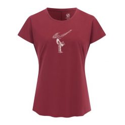 Lekka Koszulka Damska Serenity Yoga Pose. Czerwone bluzki damskie Regatta, bez wzorów, sportowe, bez kołnierzyka, bez ramiączek. Za 89.99 zł.