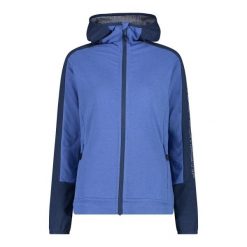Bluza damska z kapturem CMP. Niebieskie bluzy z kapturem damskie CMP, xs. Za 169.99 zł.