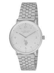 U.S. Polo Assn. Zegarek kwarcowy w kolorze srebrnym rozmiar: onesize. Szare, analogowe zegarki męskie U.S. Polo Assn., metalowe. Za 208.99 zł.