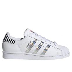 Buty do chodzenia damskie Adidas Superstar W. Białe buty sportowe na co dzień damskie Adidas, bez wzorów, trekkingowe, Adidas Superstar. Za 389.00 zł.