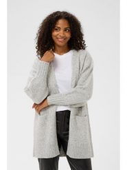 Kaffe Kardigan w kolorze szarym rozmiar: S. Szare kardigany damskie Kaffe, s, bez wzorów, z wełny. Za 152.99 zł.