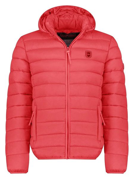 ANAPURNA Kurtka pikowana "Amitalana" w kolorze czerwonym rozmiar: S. Czerwone kurtki męskie ANAPURNA, s, bez wzorów, bez kaptura. Za 130.99 zł.