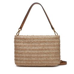 Torebka Gianni Chiarini. Brązowe torebki klasyczne damskie Gianni Chiarini, bez wzorów, bez dodatków. Za 569.99 zł.