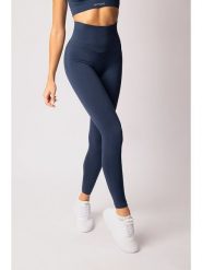Spaio Legginsy sportowe "Adapt" w kolorze niebieskim rozmiar: XS. Niebieskie legginsy damskie Spaio, xs, bez wzorów, z materiału, outdoorowe. Za 130.81 zł.