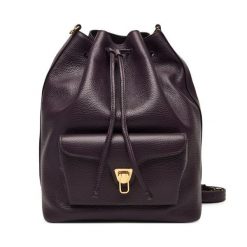 Torebka Coccinelle. Fioletowe torebki klasyczne damskie Coccinelle, bez wzorów, bez dodatków. Za 1,599.00 zł.