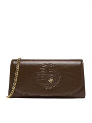 Beverly Hills Polo Club Portfel CWBEO-BHPC-W1-008-SS26 Brązowy. Brązowe portfele damskie Beverly Hills Polo Club, bez wzorów, ze skóry. Za 99.99 zł.