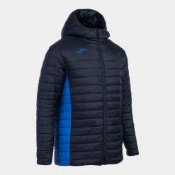 Kurtka z kapturem Joma Urban V. Niebieskie kurtki treningowe męskie Joma, na zimę, m, bez wzorów, z materiału, do biegania. Za 479.50 zł.