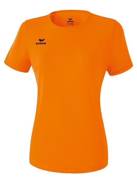 Erima Koszulka sportowa "Teamsport" w kolorze pomarańczowym rozmiar: 48. Pomarańczowe bluzki sportowe damskie Erima, bez wzorów, z materiału, bez ramiączek. Za 48.05 zł.