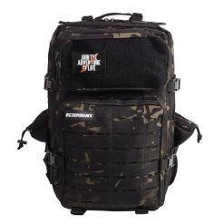 Plecak outdoorowy V2 45L. Zielone plecaki męskie ELITEX TRAINING, bez wzorów, z materiału. Za 273.56 zł.