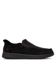 Skechers Półbuty Murette Scofield 205606 Czarny. Czarne półbuty męskie Skechers, ze skóry, bez zapięcia. Za 269.99 zł.