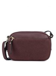 Lasocki Torebka LSK-K-064-06 Bordowy. Czerwone torebki klasyczne damskie Lasocki, bez wzorów, z poliesteru, bez dodatków. Za 159.99 zł.