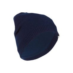 Czapka narciarska PURE. Niebieskie czapki męskie WED'ZE, bez wzorów, z elastanu, klasyczne. Za 29.99 zł.