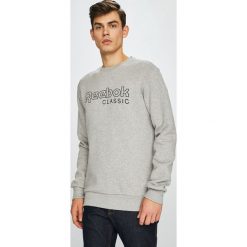 Reebok Classic - Bluza. Szare bluzy bez kaptura męskie Reebok Classic, l, z bawełny. W wyprzedaży za 159.90 zł.
