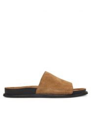 Vagabond Shoemakers Klapki Effie 5922-440-08 Brązowy. Brązowe klapki damskie Vagabond Shoemakers, bez wzorów, ze skóry, bez obcasa. Za 409.99 zł.