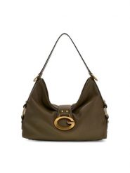 Guess Torebka 179044 Zielony. Zielone listonoszki damskie Guess, z aplikacjami, bez dodatków. Za 674.99 zł.