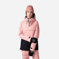 Kurtka narciarska damska Rossignol W Snb Anorak. Czerwone kurtki damskie Rossignol, na zimę, xl, bez wzorów, bez kaptura. W wyprzedaży za 943.50 zł.