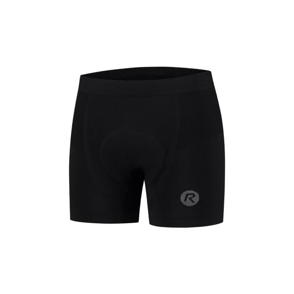Męskie bokserki męskie Rogelli SEAMLESS 2.0 z wkładką rowerową. Czarne bokserki męskie Rogelli, bez wzorów, z elastanu. Za 162.00 zł.