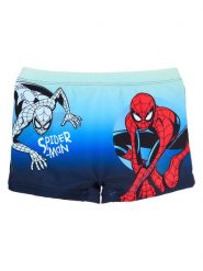 Spiderman Kąpielówki "Spiderman" w kolorze granatowym ze wzorem rozmiar: 98. Niebieskie kąpielówki męskie Spiderman, bez wzorów, z materiału. Za 19.72 zł.