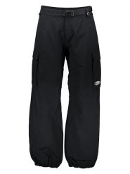 Quicksilver Spodnie narciarskie "Snow Down" w kolorze czarnym rozmiar: XL. Czarne spodnie materiałowe męskie QUICKSILVER, bez wzorów, z tkaniny. Za 409.97 zł.