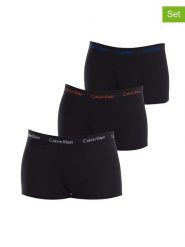 CALVIN KLEIN UNDERWEAR Bokserki (3 pary) w kolorze czarnym rozmiar: XL. Czarne bokserki męskie Calvin Klein Underwear, bez wzorów. Za 192.33 zł.