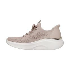 Buty sportowe damskie Skechers Bobs B Love-True Delight SLIP-INS. Brązowe buty sportowe na co dzień damskie Skechers, bez wzorów. Za 339.00 zł.