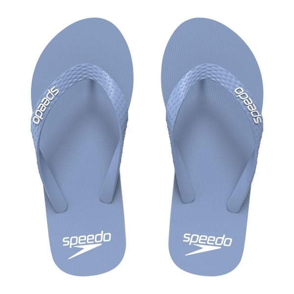 Klapki basenowe antypoślizgowe męskie Speedo Slide. Niebieskie klapki i japonki męskie Speedo, z materiału. Za 94.99 zł.