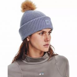 Czapka damska Under Armour Halftime Ribbed Pom. Niebieskie czapki zimowe damskie Under Armour. Za 69.99 zł.