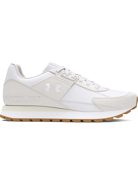 Under Armour Skórzane buty sportowe w kolorze beżowo-białym rozmiar: 42. Białe buty sportowe na co dzień damskie Under Armour. Za 200.60 zł.