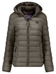 ANAPURNA Kurtka zimowa "Akitalana Hood" w kolorze khaki rozmiar: S. Brązowe kurtki damskie ANAPURNA, na zimę, s, bez wzorów, z puchu, bez kaptura. Za 161.34 zł.
