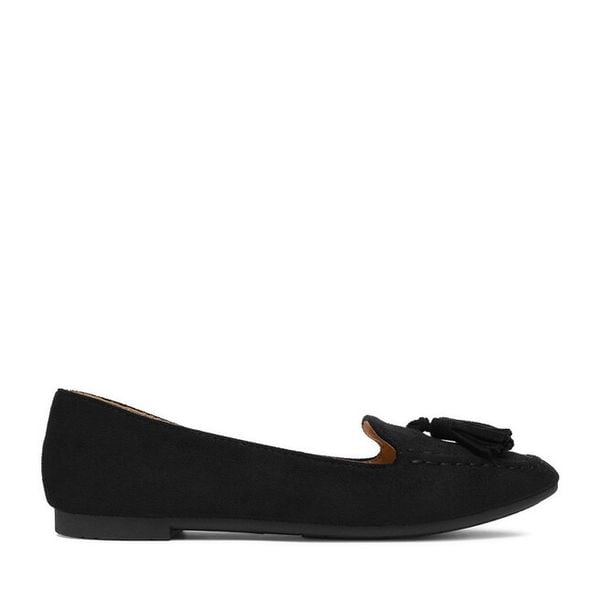 Mokasyny DeeZee. Czarne mokasyny damskie DeeZee. Za 99.99 zł.