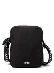 HUGO torba na ramię Mężczyźni czarny, ONE SIZE. Czarne torby męskie na ramię Hugo, bez wzorów, na ramię. Za 299.95 zł.
