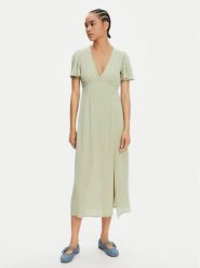 Billabong Sukienka letnia Jet Set EBJWD00134 Zielony Regular Fit. Zielone sukienki damskie Billabong, na lato, m, bez wzorów, z wiskozy, bez kołnierzyka, bez ramiączek. Za 359.99 zł.