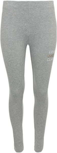 Legginsy damskie Athl. Dpt - bawełniane, szary melanż. Szare legginsy damskie Erima, l, bez wzorów, z bawełny. Za 140.99 zł.