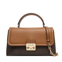 Torebka MICHAEL Michael Kors. Brązowe torebki klasyczne damskie MICHAEL Michael Kors, bez wzorów, bez dodatków. Za 1,429.00 zł.