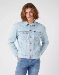 WRANGLER ANTI FIT JACKET MĘSKA KURTKA JEANSOWA ICY BRUSH BACK W4597915A 112324517. Kurtki męskie Wrangler, l, bez wzorów, z jeansu, bez kaptura. Za 249.99 zł.