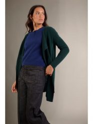 Perfect Cashmere Kaszmirowy kardigan "Abigail" w kolorze ciemnozielonym rozmiar: XL. Zielone kardigany damskie Perfect Cashmere, xl, bez wzorów, z kaszmiru. Za 478.99 zł.