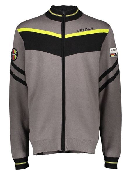 SPYDER Kurtka sportowa "Garmisch" w kolorze szarym rozmiar: M. Szare kurtki outdoor męskie Spyder, m, bez wzorów, bez kaptura. Za 409.00 zł.