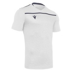 Koszulka Macron deneb. Białe t-shirty sportowe męskie Macron, xl, z materiału, bez ramiączek, do piłki nożnej. Za 157.50 zł.