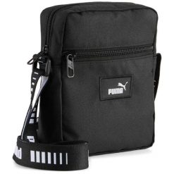 Torba Puma Phase Tape Portable 2L. Czarne torebki klasyczne damskie Puma, bez wzorów, z materiału, bez dodatków. Za 51.35 zł.