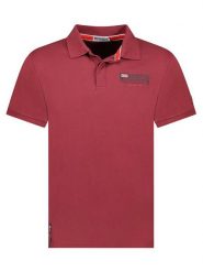 Geographical Norway Koszulka polo "Koffroy" w kolorze bordowym rozmiar: XXL. Czerwone koszulki polo męskie Geographical Norway, xxl, bez wzorów, z bawełny, bez ramiączek. Za 100.99 zł.