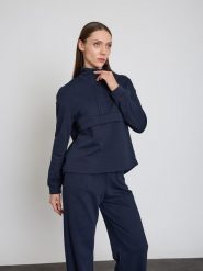 BGN Bluza w kolorze granatowym rozmiar: 36. Niebieskie bluzy bez kaptura damskie BGN. Za 92.21 zł.