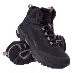 Buty Elbrus Elby Mid Ag W 92800555439 czarne. Czarne obuwie trekkingowe damskie . Za 396.74 zł.