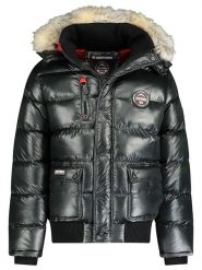 ANAPURNA Kurtka zimowa "Bugsana" w kolorze czarnym rozmiar: XL. Czarne kurtki męskie ANAPURNA, na zimę, xl, z aplikacjami, bez kaptura. Za 283.48 zł.