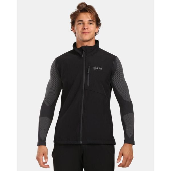 Męska kamizelka softshellowa Kilpi NOIL-M. Czarne kamizelki męskie Kilpi, m. Za 215.49 zł.