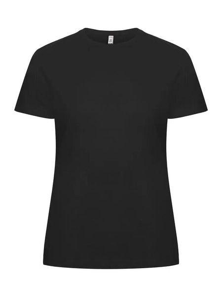 Clique Classic OC-T Women T-shirt z organicznej bawełny. Czarne t-shirty damskie CLIQUE, m, bez wzorów, z bawełny, bez kołnierzyka. Za 118.39 zł.