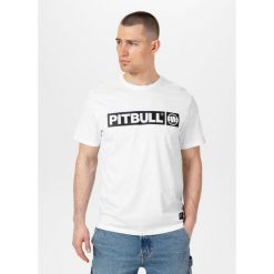 Koszulka sportowa męska Pitbull West Coast Hilltop. Białe t-shirty sportowe męskie PITBULL, m, bez ramiączek. Za 89.00 zł.