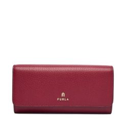 Portfel Furla. Czerwone portfele damskie Furla, bez wzorów. Za 809.99 zł.