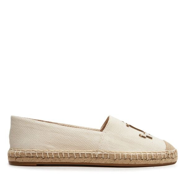 Espadryle LAUREN RALPH LAUREN. Brązowe espadryle damskie Lauren Ralph Lauren, bez wzorów, bez obcasa. Za 559.99 zł.