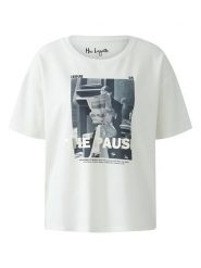 Miss Lagotte Koszulka w kolorze białym rozmiar: 40. Białe bluzki damskie Miss Lagotte, bez wzorów, bez kołnierzyka, bez ramiączek. Za 78.99 zł.