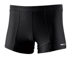 Beco bokserki kąpielowe męskie czarne. Czarne kąpielówki męskie 47 Brand, m, bez wzorów, z elastanu, na fitness i siłownię. Za 220.99 zł.